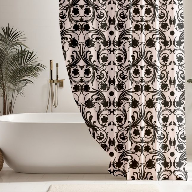 Classic Black & White Damask Pattern (Creator Uploaded)