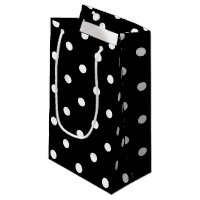 Classic Black & White Polkadots