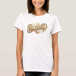 Classic BLESSED 2D Art Composition T-Shirt