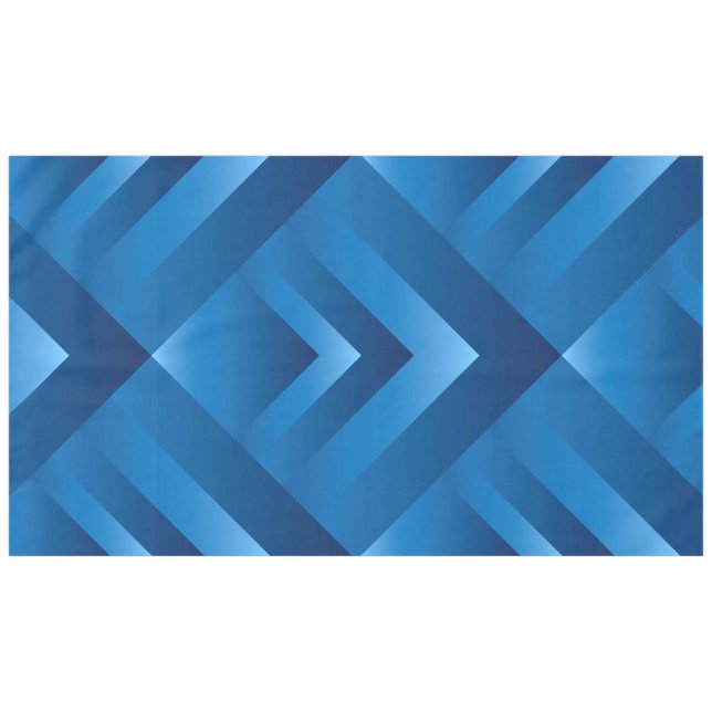 classic blue 1 tablecloth (Front (Horizontal))