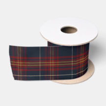 Classic Blue and Red Plaid Christmas