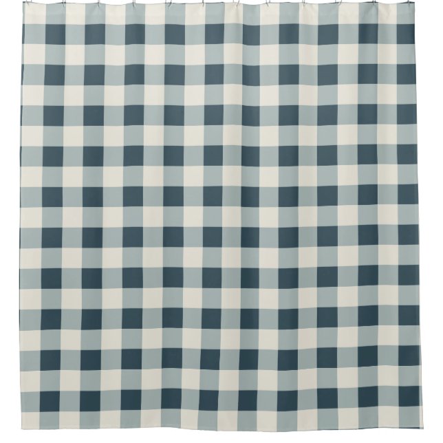 Classic Blue Farmhouse Gingham Style (Front)