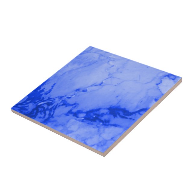 Classic Blue | Marble Pattern Look Tile (Side)