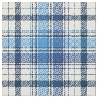 Classic Blue Plaid Fabric