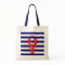 Classic blue white stripes red lobster name