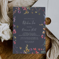 Classic Blue Wild Kitchen Tea Bridal Shower