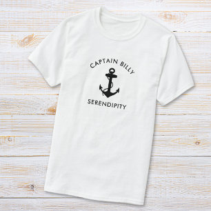 Classic Boat Anchor Captains T-Shirt