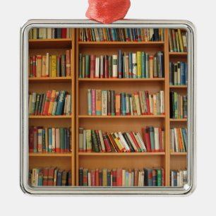 Classic book shelf pattern, bookcase,books,old metal ornament