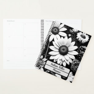 Classic Botanical  Floral  Planner