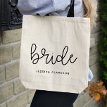 Classic Bride Tote Bag<br><div class="desc">This is a classic yet beautiful tote bag that would make for a perfect gift!</div>