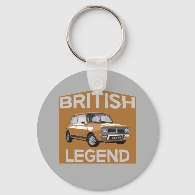 Classic British Cars | Petrolhead | Vintage |  Mug Keychain (Front)