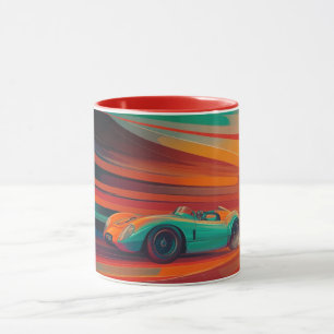 classic British racing car, famous for its endura  Mug