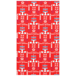 Classic British Tea Drinkers Tablecloth