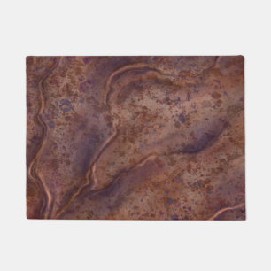 Classic Brown Marble Doormat 