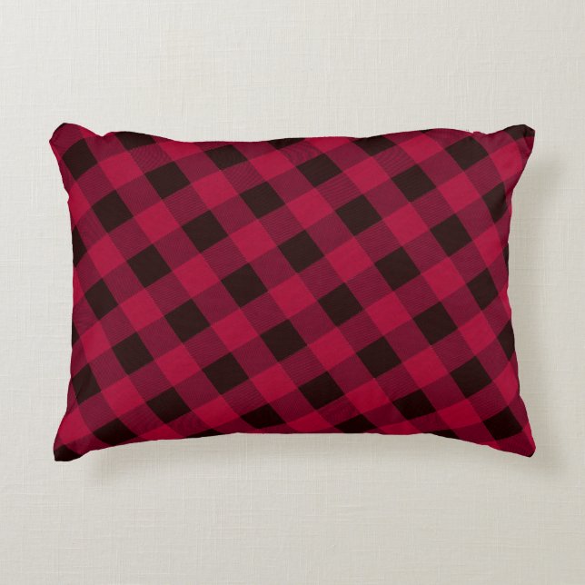 Classic Buffalo Check Heritage Accent Pillow (Front)