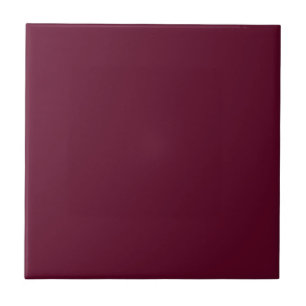 Classic Burgundy #800020 Traditional, deep wine Tile