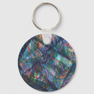 Classic Button Keychain
