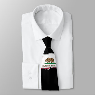 Classic California State Flag Tie