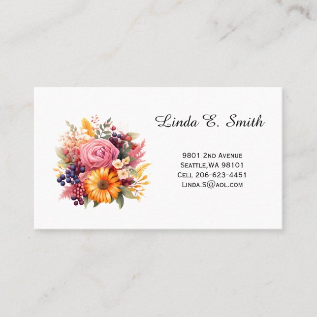 Classic Calling Card (Front)