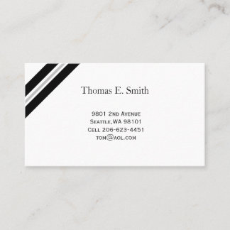 Classic Calling Card