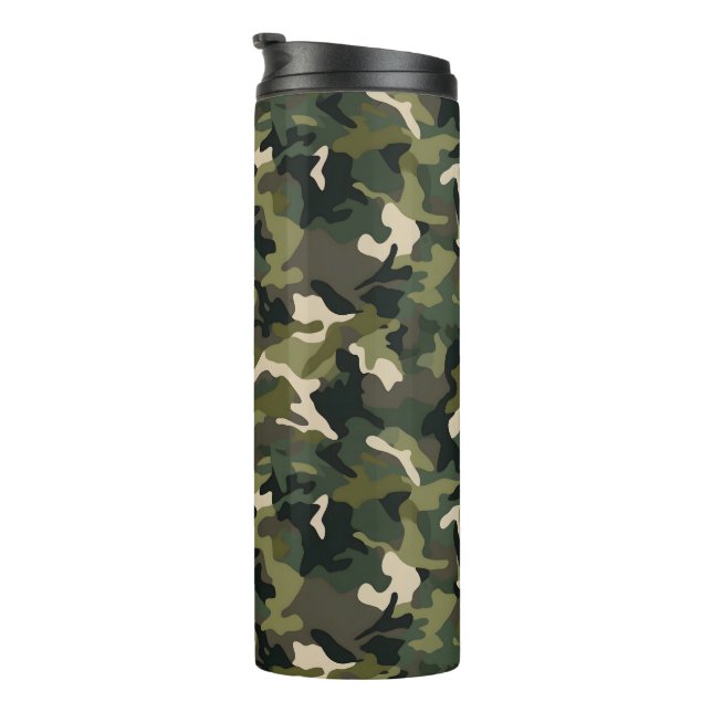 Classic Camouflage Thermal Tumbler (Rotated Right)
