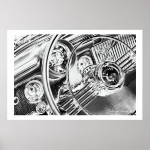 Classic Car 144 Poster Print