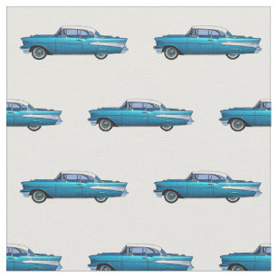 Classic car 1957 Chevy BelAire Fabric