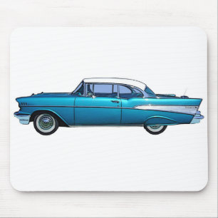 Classic car 1957 Chevy BelAire Mouse Pad