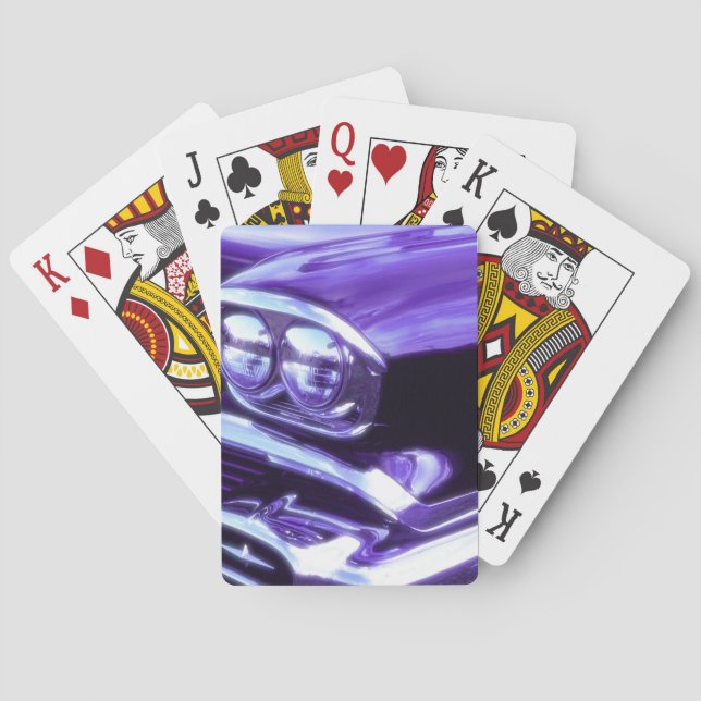 Classic car: 1958 Chevrolet Playing Cards (Back)