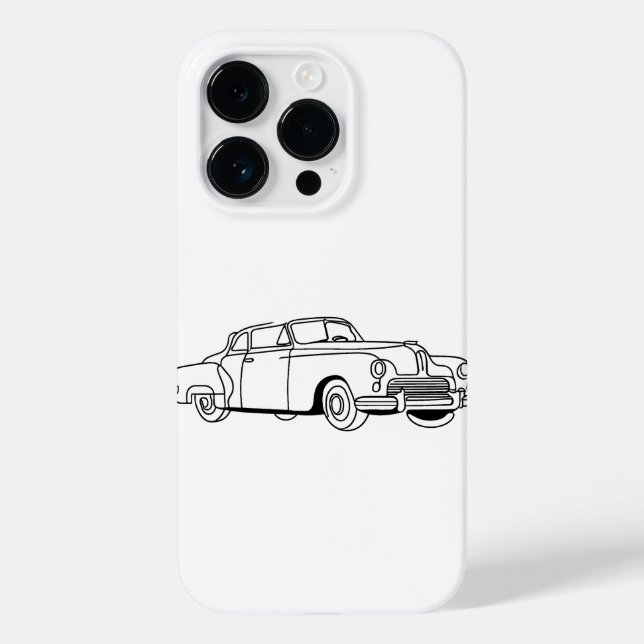 Classic Car(4) Case-Mate iPhone Case (Back)
