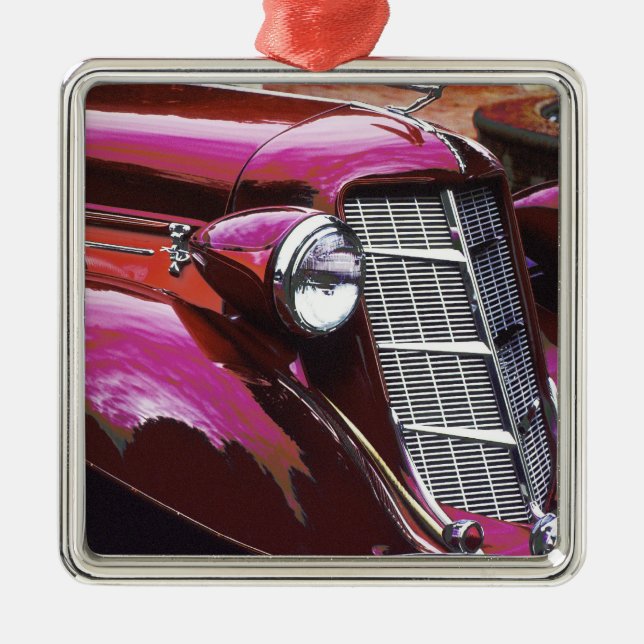 Classic car: Auburn Metal Ornament (Front)