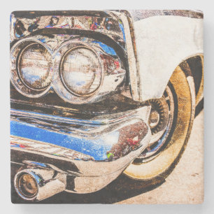 Classic Car Beauty Stone Coaster