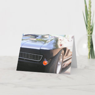 Classic Car Birthday Card