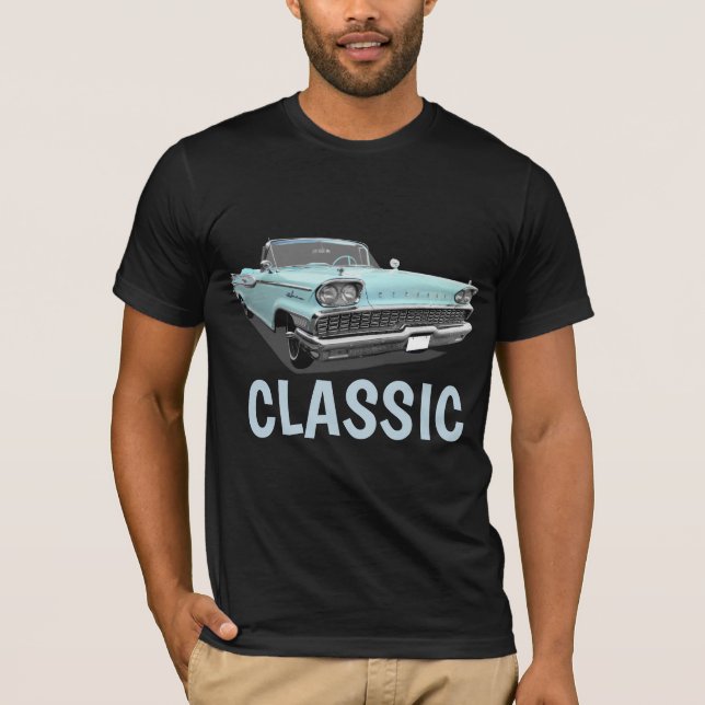 CLASSIC CAR BIRTHDAY T-SHIRTS (Front)