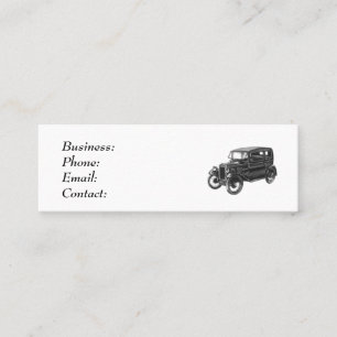 Classic Car - Business Card