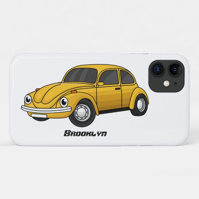 Classic car cartoon Case-Mate iPhone case (Back (Horizontal))