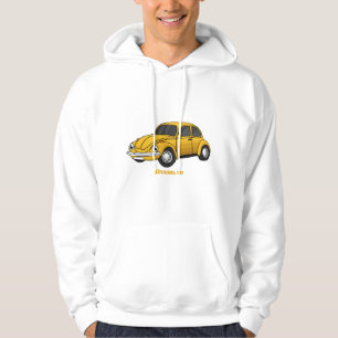 Classic car cartoon hoodie