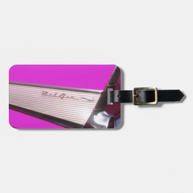 Classic car: Chevrolet Bel Air Luggage Tag (Front Horizontal)
