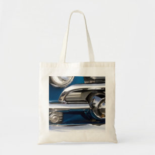Classic Car Chrome Closeup Tote Bag