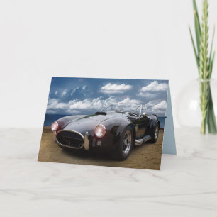 CLASSIC CAR CLASS ACT BIRTHDAY CARDS