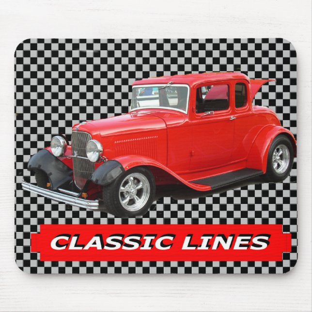 CLASSIC CAR Classic LInes Mouse Pad (Front)