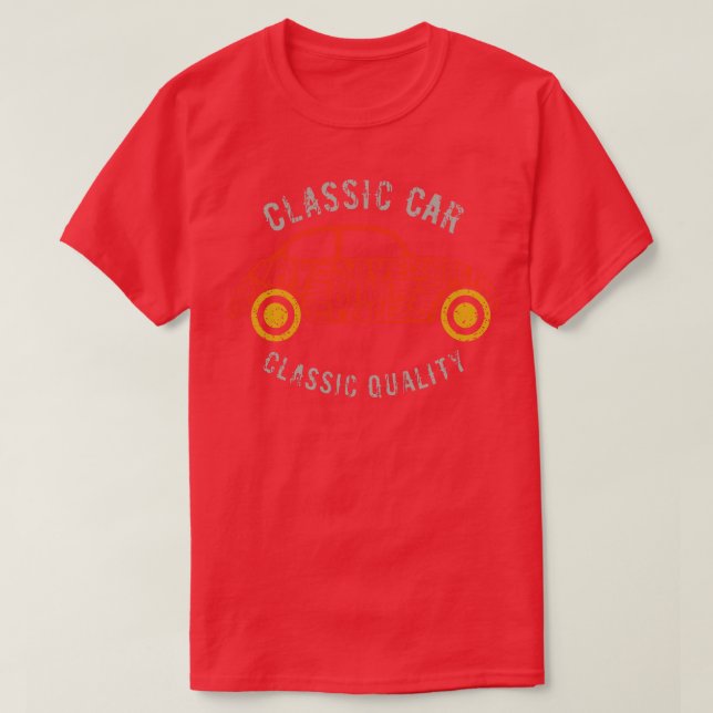 Classic Car   Classic Quality  T-Shirt (Design Front)