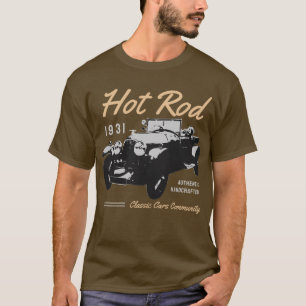 Classic car community typography  T-Shirt