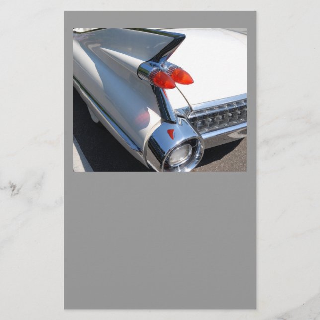 Classic Car Design Flyer (Front)