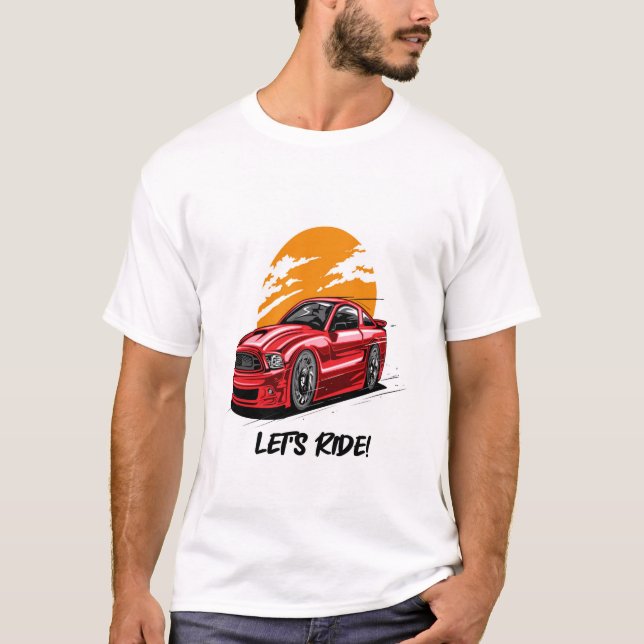 Classic car design T-Shirt (Front)