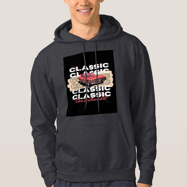 classic car dising hoodie (Front)