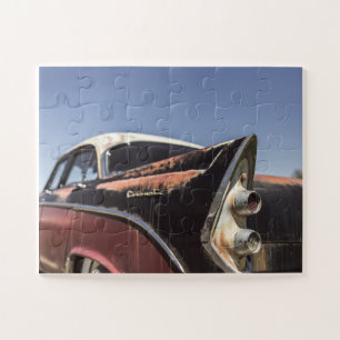 CLASSIC CAR FATHER'S DAY JIGSAW PUZZLE FOR DAD