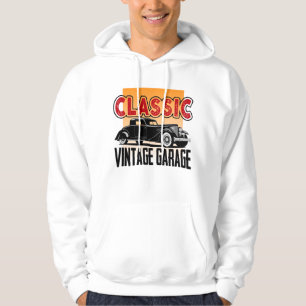 Classic car garage  hoodie
