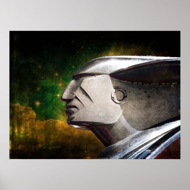 Classic Car Hood Ornament Poster (Front)