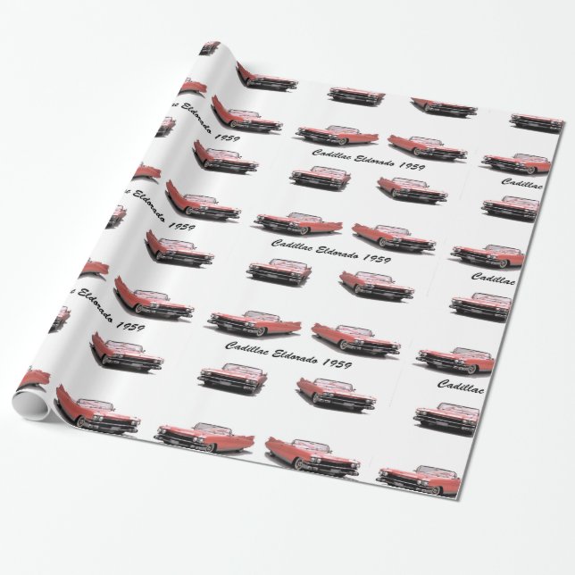 Classic Car image for Glossy Wrapping Paper (Unrolled)